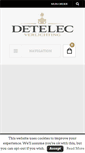 Mobile Screenshot of detelec.be