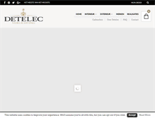 Tablet Screenshot of detelec.be