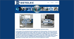 Desktop Screenshot of detelec.co.za